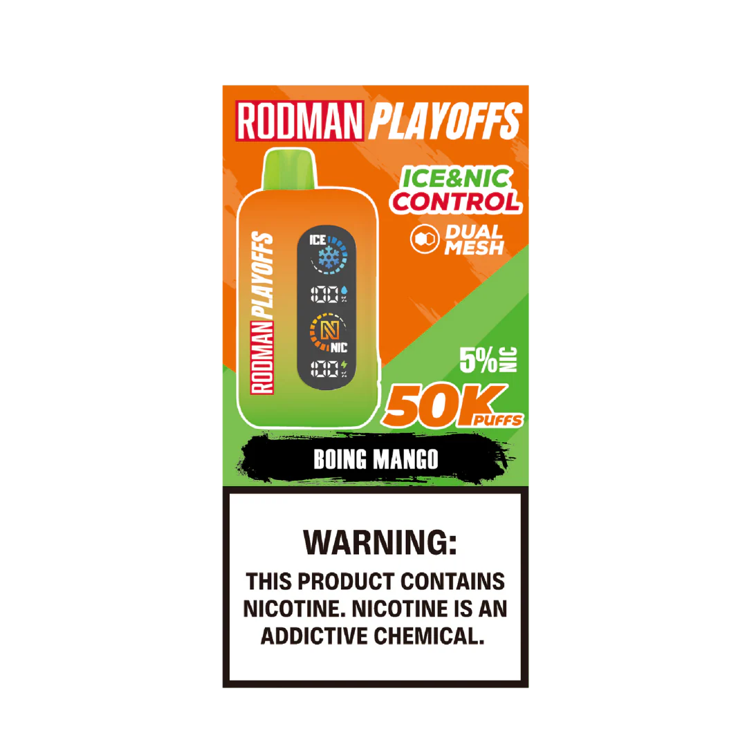 Boing Mango RODMAN Playoffs 50K Puffs Disposable Vape - Image 2