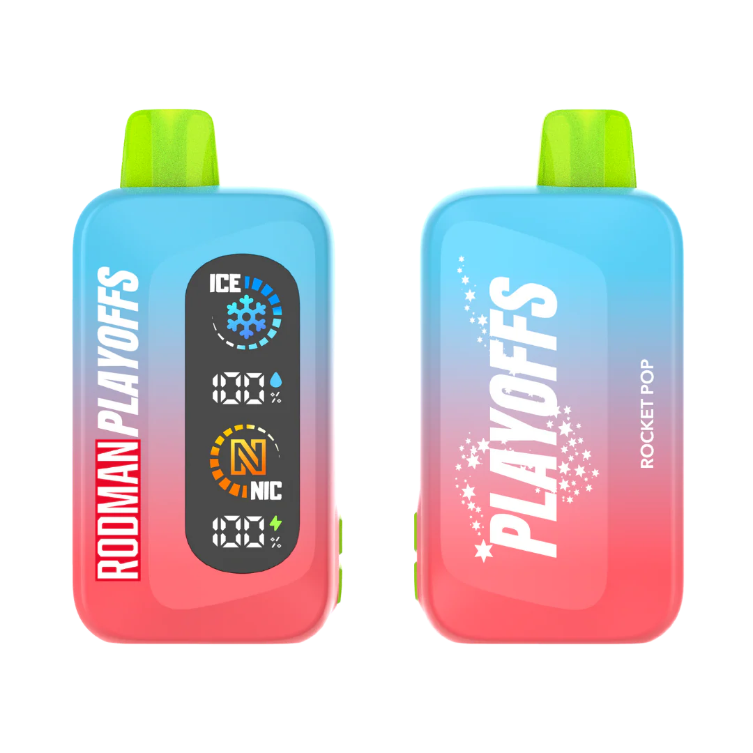 Rocket Pop RODMAN Playoffs 50K Puffs Disposable Vape
